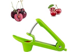 LILIKAI Denoyauteur Olives,Denoyauteur cerises en acier inoxydable Dénoyauteur cerises Denoyauteur fruits Cherry Corer Entferner Hand Fruit Denoyauteurde cerises,pour fruits cerise baie fruitl