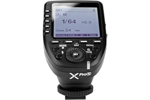 Godox Xpro-S TTL Flash Trigger Déclencheur de Flash sans Fil 1 / 8000s HSS TTL Convert-Manuel Fonction TCM Transmetteur de Flash à Grand écran ACL pour appareils Photo Sony