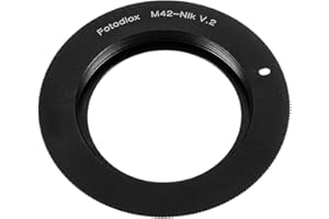 Fotodiox Lens Mount Adapter Compatible with M42 Type 2 Lenses on Nikon F-Mount Cameras