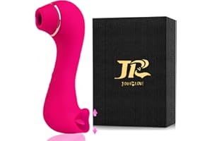 JR JOURLOVE Eștîmùlâdőr de Clítőrîs Femènịn pro 2 Sùcciønadør Clîťoris Femènịnô Mùjêr más vendido Masajeador Portátil para Pareja con 10 Modos Ṽiḇráḑòraḑòr Ṃújēr Jṳgùëtēs Ěrótîcṓs con 10 y asas