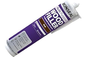 Ronseal MPWFD310 310ml Multi-Purpose Wood Filler Cartridge - Dark