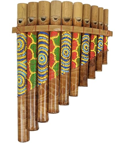 Panflte aus Bambus, 8 Rhren : Amazon.de: Musikinstrumente & DJ-Equipment