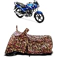 DUFFEL-Two Wheeler Bike Body Cover Compatible for Tvs Sport Ks Heat Protectio/UV-Rays/Birds Dropping/DustProof/Waterproof Indoor Outdoor and Parking Full Body Protection All Variants [RMJ]