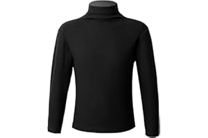 winying Maillot de Corps Enfants Chemise Chaud Hiver T-Shirt Top Manche Longue sous-Vêtements Bas de Pyjama Haut Thermique Sport pour Fille Garcon