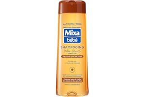 ‎MIXA Mixa Bébé Shampoo zum Entwirren, sehr weich, Shea, 300 ml