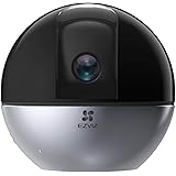 EZVIZ C6W Telecamera wi-fi interno 2K con obiettivo motorizzato 4MP, Visione panoramica a 360°, Visione notturna, Audio Bidir