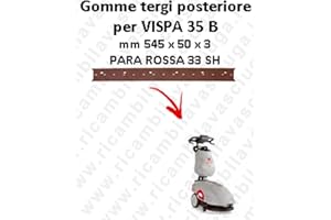 SYNCLEAN VISPA 35 B GOMMA TERGI posteriore Comac