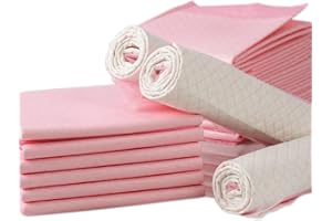 GADGETKING 25 x Disposable Baby Changing Pads Mats Travel Disposable Waterproof Diaper Sheets Nappy Newborn Soft Breathable Leak Proof Quick Absorb Incontience Bag Absorbent Leak Proof Potty Training Pee