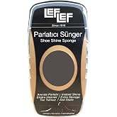 Ankanorm Nuri LefLef Ayakkabı ve Deri Parlatıcı S&uuml;nger Parlatıcı Depolu Deri Bakım S&uuml;ngeri Siyah (10 ml)