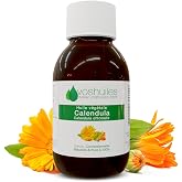 Calendula Vegetable oil - 100 ml | 100% Pure &amp; Natural - Soothes, Comforts, Softens &amp; Repairs Skin - Blending Oil - French Qu