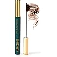Brown Mascara Waterproof Ultra Fine Mascara Essence for Fine Short Eyelash&Sensitive Eyes Light Brown Mascaras for Women Volume and Length Eyelash Make-Up Soft Brush