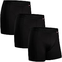 DANISH ENDURANCE Boxer Sportivi, in Microfibra, Elasticizzato, Intimo per Sport, da Uomo, 3 Paia