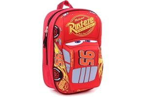 mybagstory - Zaino - Cars - Bambino - Scuola - Primaria - Rosso, 31 cm