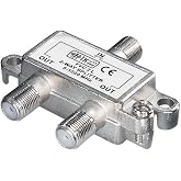 Monte Lua 1/2 Yollu Kablo TV Sinyal Ayırıcı, Splitter - 5-1000 MHz, Frekans B&ouml;l&uuml;c&uuml;, &Ccedil;oklayıcı