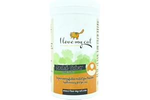 I LOVE MY CAT NATURAL CAT FOOD I Love My Cat Soins dentaires naturels pour Chats sans additifs artificiels Facile à Utiliser et à doser Efficace Contre la Plaque Dentaire et Le tartre 80 g
