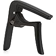 Jim Dunlop 63CBK Trigger Fly Capo Curved, Black, 68 g