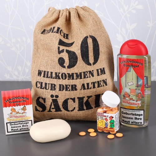 Cera & Toys® Geburtstagsgeschenk Set 50 (4-Teilig) - 2