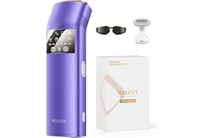 ‎SALLOOT Haarentfernung Laser mit Saphir-Eis-Kühlung Technologie, Schmerzfreie IPL Geräte Haarentfernung Damen, Herren, für Gesich, Bikini, Körper, Beine, Achseln