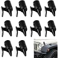 Menibeuty 10PCS Sifflet Ultrason Anti Gibier, Repulsif Sanglier et Ultrason Voiture, Dispositif de Sécurité pour Véhicules en Zones Rurales