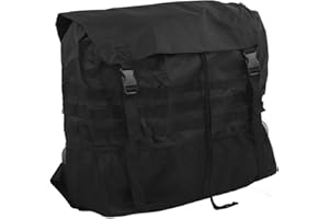 SOCOBETA Spare Tire Trash Bag 600d Oxford Cloth Offroad Spare Tire Trasharoo Bags Larger Capacity Spare Tire Storage Bag Buckles Heavy Duty Car Storage Bag For Outdoor