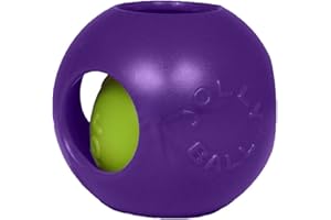 Jolly Pets Teaser Ball Jouet pour Chien Violet 20 cm