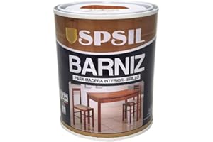 H HANSEL HOME Pintura Barniz para Madera, Pintura Barniz de Rápido Secado para Superfícies Interiores (Madera Sapelly, 375 ML)