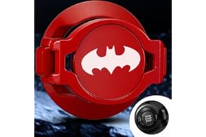 MINSEZHI Push Start Button Cover,Press Car Engine Start Stop Button Cover,Push to Start Button Cover,Ignition Protective Anti-Scratch Universal Button Decoration Protector.(Red)