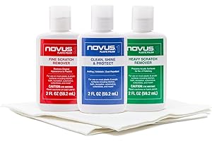 NOVUS 7136 Plastic Polish Kit - 2 oz.