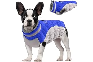 Dolahovy Chaquetas de Invierno para Perros Abrigos para Perros Ropa para Perros de Clima frío Ropa para Mascotas a Prueba de Viento Chalecos Reflectantes para Perros pequeños y medianos Chihuahua