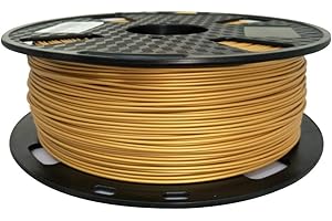 CC3D Filamento di PETG dell'oro 1,75 millimetri 1KG 3D Filamento della stampante 3D 3 LB Bobina Materiale di Stampa Adatta La maggior parte delle stampanti 3D FDM