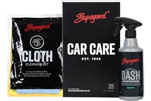 Supagard Dash & Door Cleaner, 500ml – Interior Cleaner for Vinyl, Rubber, & Plastic with Satin Finish, Easy Application, and New Car Smell