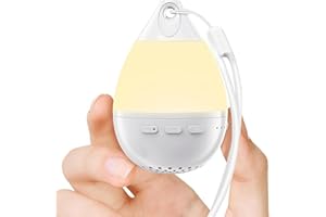 ILAFFUS White Noise Machine, Portable Sound Machine with Night Light for Baby Kids Adults, 26 Soothing Sounds Therapy for Sleeping Nursery Travel, Rechargeable Sleep Noise Machine 3 Timers Memory Function