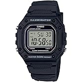 Casio W-218H-1AVDF Kol Saati, Standart, Digital, Siyah, Erkek