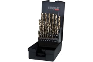 Terrax By Ruko - Juego Brocas Cilindricas Hss-E Co 5% 25P