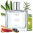 EM5™ Pause Perfume for Men Strong and Long Lasting Spray | Aromatic Fresh Amber Fragrance | Eau de Parfum (EDP) | Luxury Gift for Him