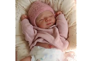 LVLQUITE Reborn Docka Full silikon tjej realistic baby doll toddler 46cm