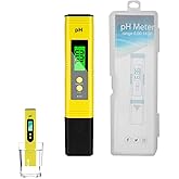 PH Meter Tester Portable High Precision Aquarium Automatic Calibration | Digital LCD PH Tester Water Pools Hydroponics Resolu