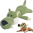 Speedy Panther Plush Dog Toys, Soft Dog Toys for Large Dogs, Wolf Squeaky Dog Toys for Medium Large Dogs - Large Size