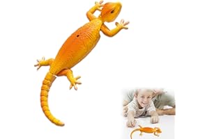 NPLSEO Rechargeable Climbing Chameleon, Wall Crawler Gecko, Remote Controlled Robot Lizard with LED Eyes, Rechargeable Remote Control Robot Kids Toy, Birthday Gifts for Boys and Girls Ages 3 4 5 6 7 8 9 10+