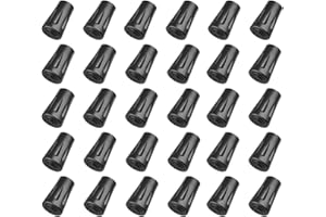 DYNAMOLL Pack de Tacos de Goma para Bastones de Senderismo - Puntas de Repuesto Universales para Bastones de Trekking y Marcha Nórdica, Adecuadas para Asfalto, Grava y Montañas