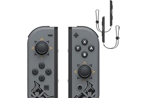 Yantree Switch Controller, Wireless Kabelloser Gamepad Controller für Switch/OLED/Lite mit 6-Axis Groscope/Dual Motors/Screenshot/Wake up, mit ein Paar Switch-Handschlaufe