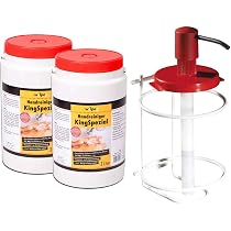 HOTREGA Handreiniger 2in1 – 250 Ml Mit Nagelbürste, Für Öl, Fett, Farbe, Hautschonend