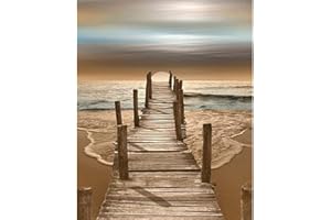 woshilaoDS 5D DIY Diamant Peinture Kits, Broderie Diamant Art Painting Kit Complet, Canevas Diamond Point de Croix Strass Peinture Painting par Numéros pour Décor - (9)