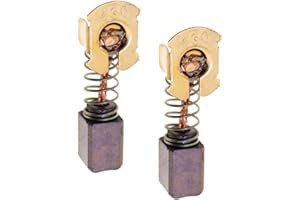 F SEASON Juego de 2 escobillas de carbón CB-430 de repuesto para amoladora angular Makita 18V LXT DGA452 DGA452Z