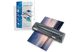 WAYTEX Kompaktowy i szybki laminator A4 A5 A6 A7 z 50 kieszeniami A4