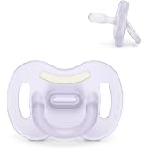 Suavinex, All Silicone Pacifier, for Babies 6/18 Months, Lilac