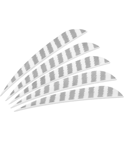 Plumes De Flèche Naturelles - 50 Pièces - 4 Pouces - Pour Tir à L'arc