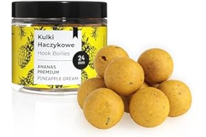 CARP TARGET - Bouillettes Premium 16; 20; 24 mm - Une bouillette appât sucrée - Attire Les carpes et Les amours - Un mélange aromatique de farines Premium - Efficace Pendant 48 Heures