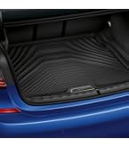 3W Boot Liner Set For BMW 5 Series G30 2017-2024, TPE All-Weather Rubber Mats For BMW 5 Series Complete Set Car Boot Accessories, Black Non-Slip Mats
