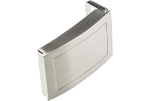 Invida Easy fibbia per cintura con scomparto segreto, colore argento